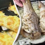 Nicht viele Leute kochen Seelachs auf diese Weise, aber er