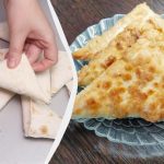 Saftige faule Chebureks mit Hackfleisch: Wie man einen ganzen Berg